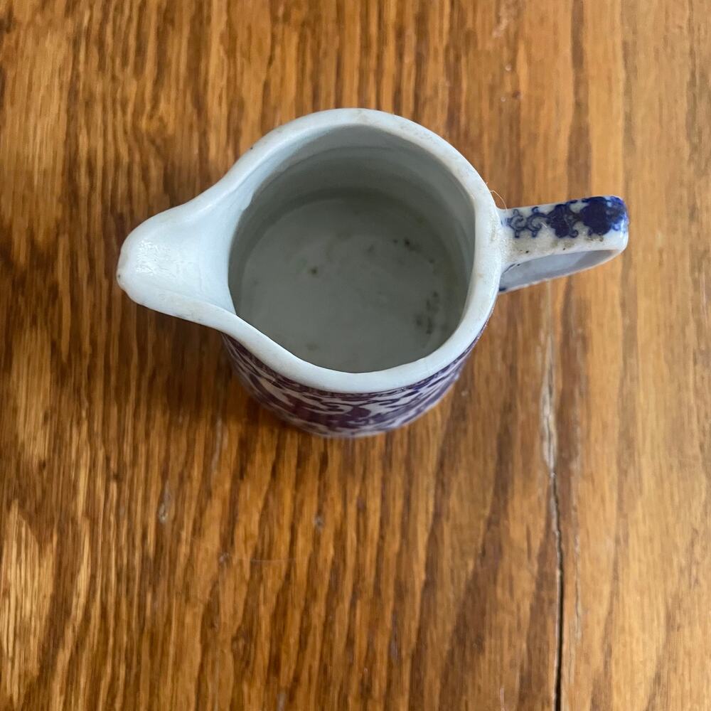 Vintage Nippon Blue And White “Blue Phoenix” Creamer Pitcher - Picture 5 of 5